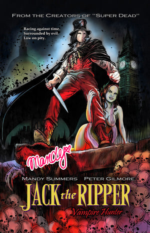 Signed Jack The Ripper: Vampire Hunter 6x9 Art Print