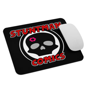 Stuntman Comics Logo Mousepad