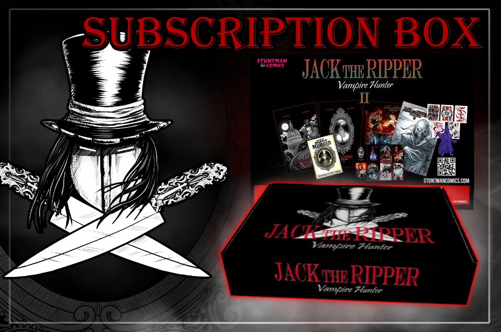 Jack the Ripper: Vampire Hunter #1B – Stuntman Comics / Avalon